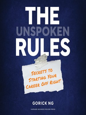 cover image of The Unspoken Rules